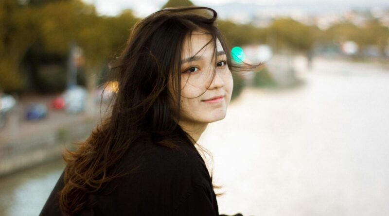 Portrait of Woman by the River